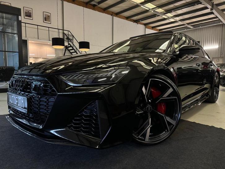 Audi A6 Avant RS 6|Keramisch|Panoramadak|Carbon Exterieur|60, Auto's, Audi, Bedrijf, Te koop, RS6, 360° camera, 4x4, ABS, Achteruitrijcamera