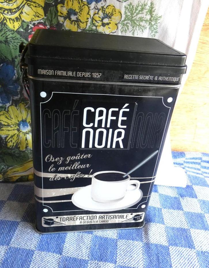 koffieblik/ bewaardoos koffie/ Cafe Noir blik, Verzamelen, Blikken, Zo goed als nieuw, Koffie, Overige merken, Ophalen of Verzenden