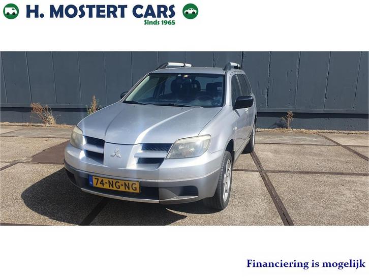Mitsubishi Outlander 2.0 Comfort Bj.2003 Airco Handgeschakel, Auto's, Mitsubishi, Bedrijf, Te koop, Outlander, ABS, Airbags, Airconditioning