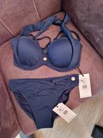 Mooie bikini set, maat 36D/36, Ophalen of Verzenden, Zo goed als nieuw, Blauw, Bikini