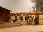 Compleet kerststalletje met kindje Jezus, Antiek en Kunst, Ophalen of Verzenden