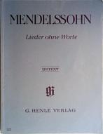 Mendelssohn Lieder ohne Worte Urtext, Piano, Gebruikt, Artiest of Componist, Verzenden