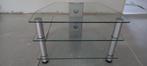 Tv meubel van glas, Ophalen, Gebruikt, 50 tot 100 cm, Glas