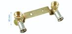 Henco dubbele muurplaat op beugel pers 16 mm, 15 x 1/2, Ophalen of Verzenden, Nieuw, Overige typen