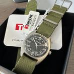 Timor Heritage Field WWW Swiss Made Re-Edition Quartz 36mm, Overige merken, Staal, Polshorloge, Kunststof