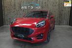 Ford Puma 1.0 155pk Hybrid ST-Line X, Auto's, Ford, Voorwielaandrijving, Zwart, Leder en Stof, Bedrijf