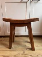Vintage Mango Houten Krukjes - Het Kabinet, Ophalen, Zo goed als nieuw, Hout
