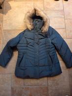 Welkoop winterjas met bontkraag, Kleding | Dames, Maat 38/40 (M), Blauw, Ophalen of Verzenden, Zo goed als nieuw