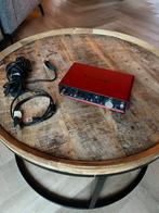 Focusrite Scarlett 2i4 Audio Interface, Muziek en Instrumenten, Ophalen of Verzenden, Gebruikt, Minder dan 5 kanalen, Microfooningang