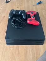 Playstation 4 pro inclusief 2 controllers, Een of twee spelers, Ophalen of Verzenden, Gebruikt