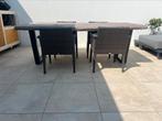 Tuinstoelen - 4 stuks, 4 zitplaatsen, Kunststof, Gebruikt, Ophalen of Verzenden