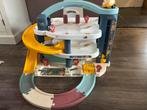 Smoby garage, Kinderen en Baby's, Speelgoed | Racebanen, Ophalen, Zo goed als nieuw, Handmatig, Overige merken