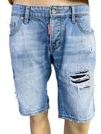 Dsquared2 men's denim shorts, size 44, Kleding | Heren, Broeken en Pantalons, Maat 46 (S) of kleiner, Gedragen, Blauw, Dsquared2