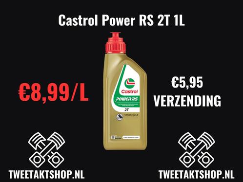 CASTROL POWER RS 2T OLIE & DIVERSEN, Fietsen en Brommers, Brommers | Tomos, Nieuw, Overige modellen, Ophalen of Verzenden