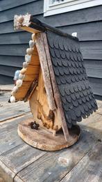 Vogelhuisje handgemaakt, Tuin en Terras, Vogelhuisjes en Vogelbaden, Ophalen of Verzenden, Zo goed als nieuw