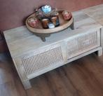 z.g.a.n houten tv-meubel met schuif deurtjes, Huis en Inrichting, Kasten | Televisiemeubels, Ophalen, 50 tot 100 cm, Zo goed als nieuw