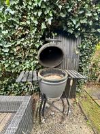 Kamado BBQ Pro met accessoires, Tuin en Terras, Houtskoolbarbecues, Ophalen of Verzenden, Gebruikt, Met accessoires