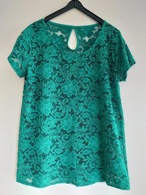 top maat 44, Kleding | Dames, Tops, Nieuw, Maat 42/44 (L), Groen, Zonder mouw, Ophalen of Verzenden