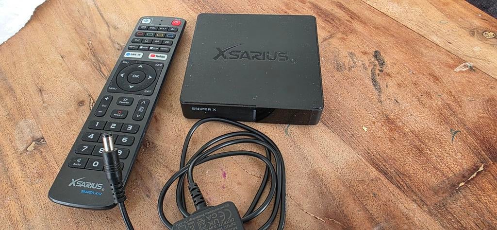 Xsarius sniper x, Audio, Tv en Foto, Mediaspelers, Ophalen of Verzenden, Zo goed als nieuw, HDMI, Minder dan 500 GB