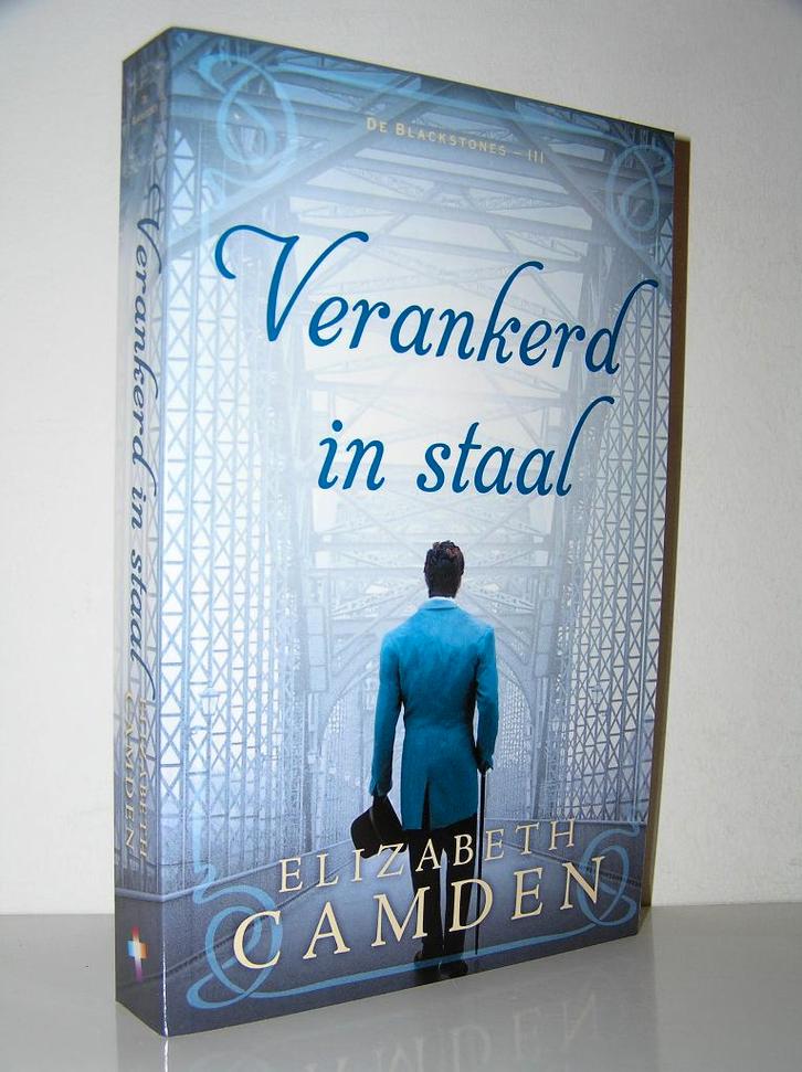 Elizabeth Camden - Verankerd in staal (historische roman), Boeken, Romans, Nieuw, Ophalen of Verzenden