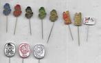 PIPO DE CLOWN 11 VERSCHILLENDE SPELDEN, Ophalen of Verzenden, Gebruikt, Overige onderwerpen, Speldje of Pin