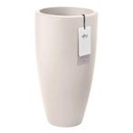 ELHO JUNE ROUND HIGH 40CM LINNEN WIT, Tuin en Terras, Bloempotten, Ophalen, Kunststof, 40 cm of meer, Rond