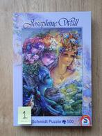 Josephine Wall puzzel 2x 500 stukjes, Ophalen of Verzenden, 500 t/m 1500 stukjes, Gebruikt, Legpuzzel