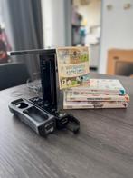 Zwarte wii console met 4 games, Verzenden, Gebruikt, Met 1 controller, Met games