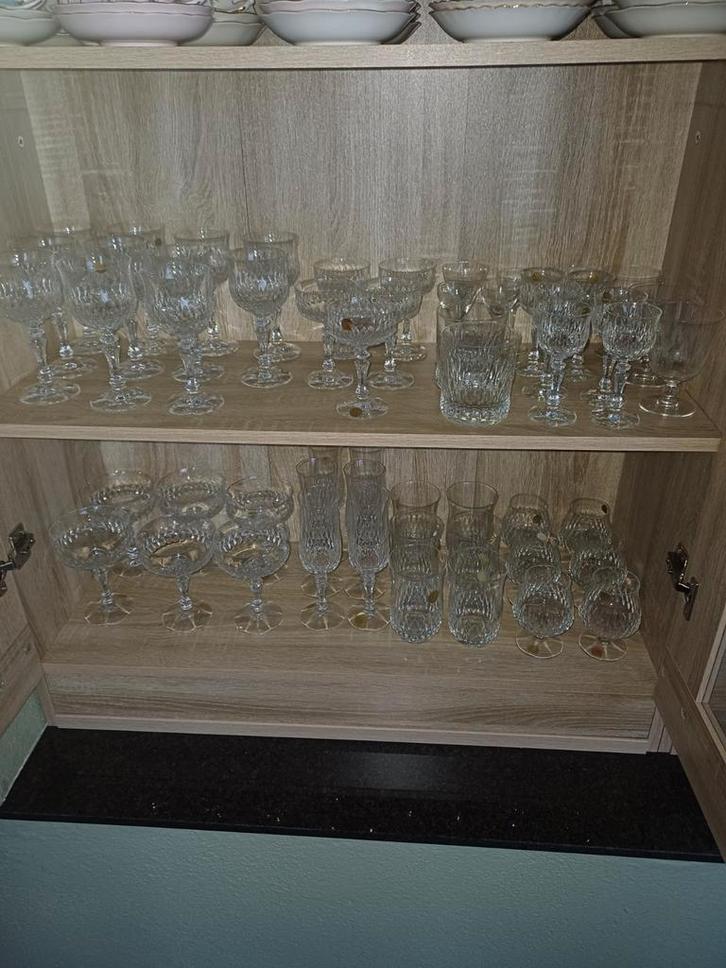Cristally Zwiesel glas servies 24% kristal, Huis en Inrichting, Keuken | Servies, Glas of Glazen, Overige stijlen, Glas, Ophalen of Verzenden