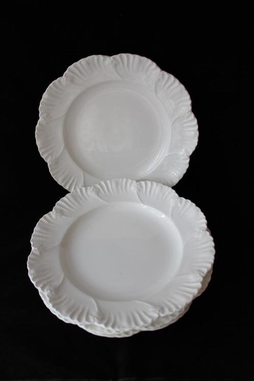 Antieke Engelse Coalport 4 borden 1870-1880, Antiek en Kunst, Antiek | Porselein, Ophalen of Verzenden