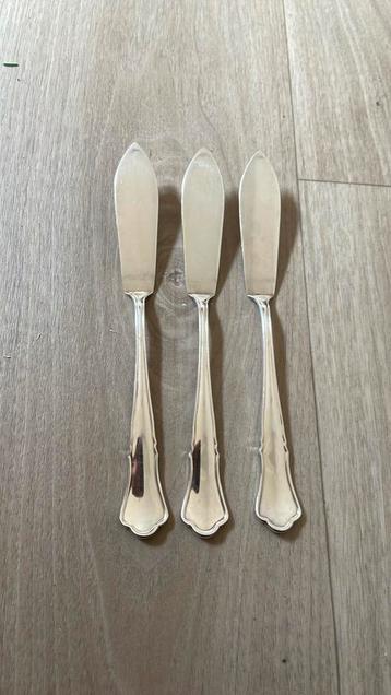 Verzilverde vismessen Robbe & Berking Alt chippendale beschikbaar voor biedingen