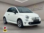 Fiat 500C 1.0 Hybrid Sport 2022 WIT | Cabrio | Leder | Displ, Auto's, Gebruikt, Euro 6, Cabriolet, 4 stoelen