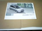 Hyundai Matrix + Prijslijst + Accessoires 2008 30 pag., Boeken, Verzenden, Zo goed als nieuw, Overige merken