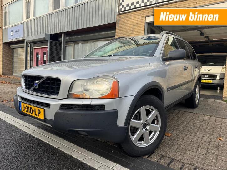 Volvo XC90 2.5 T Elite 7P LEER CLIMA N. DISTRIBUTIE APK 10-2, Auto's, Volvo, Bedrijf, XC90, ABS, Airbags, Boordcomputer, Centrale vergrendeling