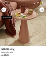 GEZOCHT - Nous Living bijzettafel Mae - (oud) roze, Ophalen, Nieuw, Rond