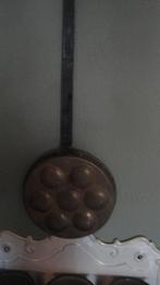 poffertjes pan met lange steel messing, Ophalen of Verzenden