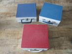 single harmonica platenkoffers Vintage, Ophalen of Verzenden, Huis en Inrichting