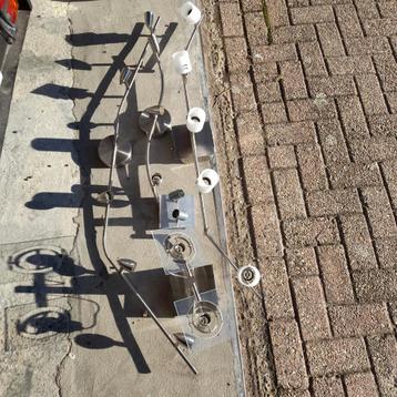 RVS plafondlampen beschikbaar voor biedingen