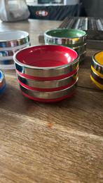 12 Melamine schaaltjes uit de jaren 70 in goede staat, Ophalen of Verzenden, Huis en Inrichting