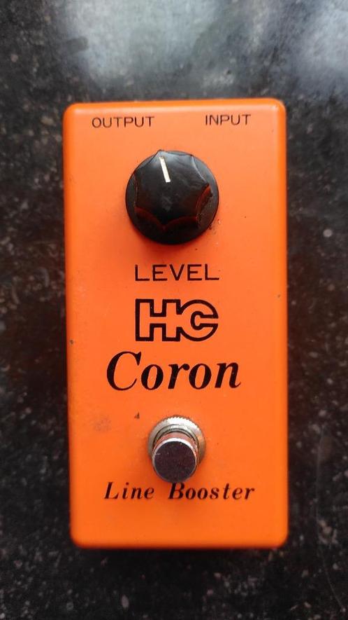 HC Coron Line Booster pedaal, Muziek en Instrumenten, Effecten, Gebruikt, Distortion, Overdrive of Fuzz, Ophalen of Verzenden