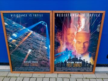 Originele Star Wars Bioscoop Posters 1996 Ingelijst beschikbaar voor biedingen