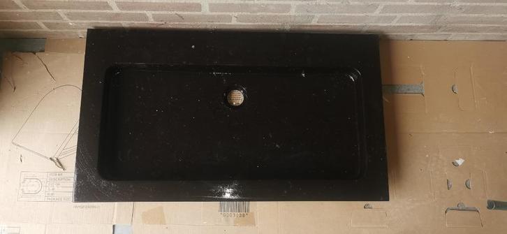 Wastafel 80x46x9 steen, Huis en Inrichting, Badkamer | Badkamermeubels, Nieuw, Wasbak of Wastafel, Minder dan 100 cm, 50 tot 100 cm