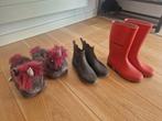 Laarzen en huisschoenen kinderen maat 32/33, Ophalen, Gebruikt, Laarzen