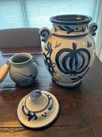 Vintage Aardewerk Pot met Deksel Rumtopf, Ophalen of Verzenden