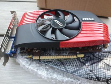 Zgan MSI N450GTS-M2D1GD5/OC GeForce videokaart in goede st beschikbaar voor biedingen