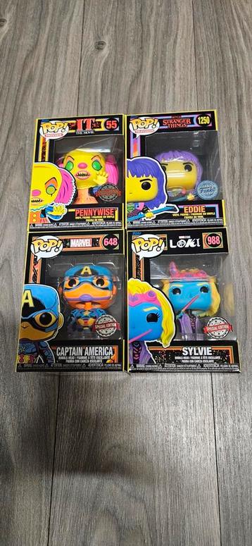 Funko Pop Black Light Special Edition  beschikbaar voor biedingen