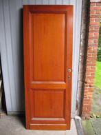 214,5hx81br Mooie strakke houten paneeldeur jaren 20, 4,3dik