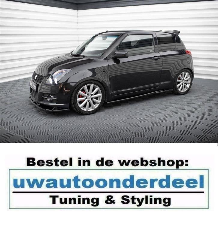 Maxton Design Spoiler Splitter Lip Suzuki Swift Sport MK4, Auto diversen, Tuning en Styling, Verzenden
