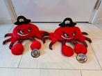 Knuffels: piraat / kapitein krab - nieuw, Kinderen en Baby's, Speelgoed | Knuffels en Pluche, Ophalen of Verzenden, Nieuw, Overige typen
