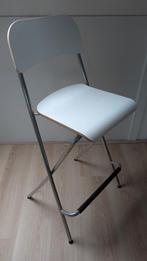Hoge barkruk met voetsteun - Modern design, Huis en Inrichting, Barkrukken, Ophalen, Met voetsteun, 60 tot 90 cm, Zo goed als nieuw